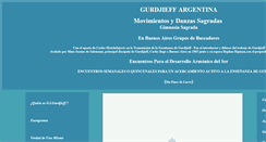 Desktop Screenshot of gurdjieff-danzas.com
